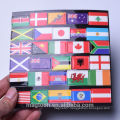 custom promotional flag eva paper fridge magnet